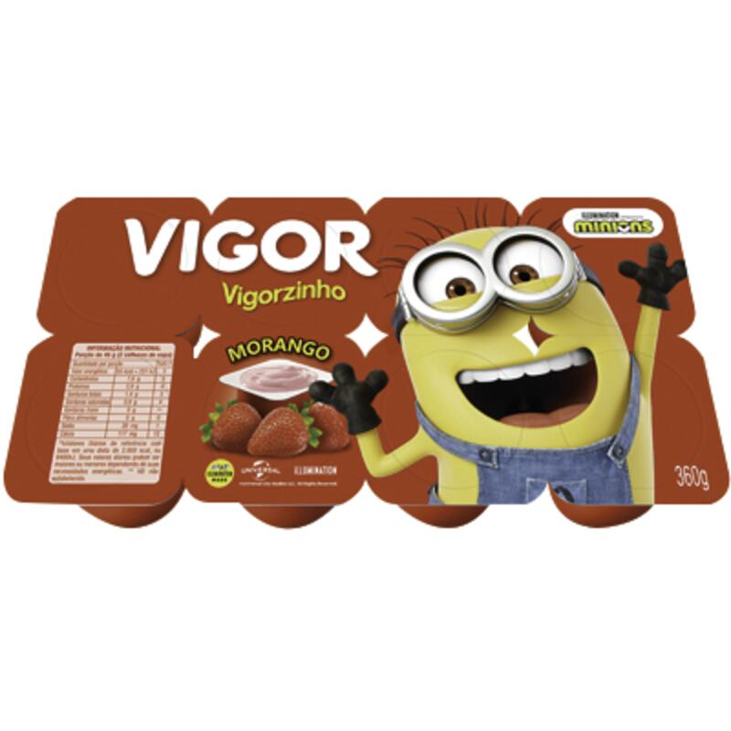 Petit Suisse Vigorzinho Morango 360g