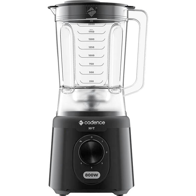 Liquidificador CADENCE Hit Preto 800W 127V