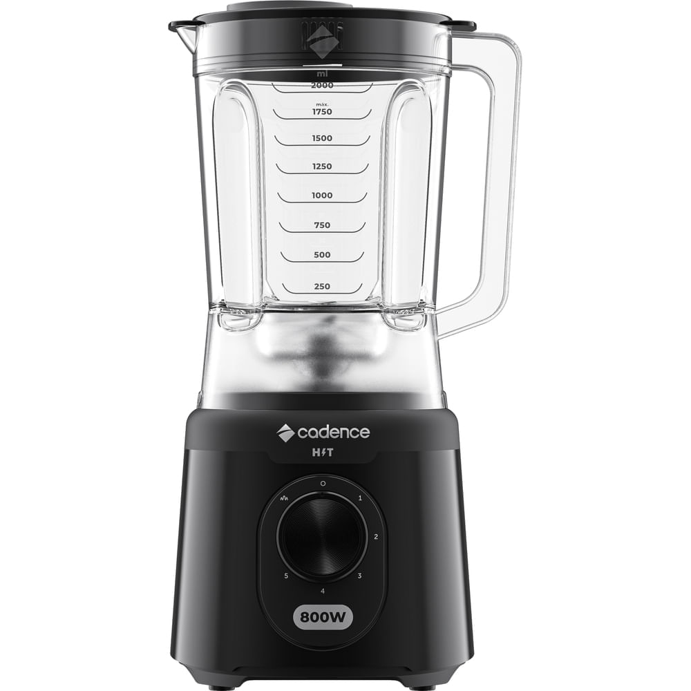 Liquidificador CADENCE Hit Preto 800W 127V