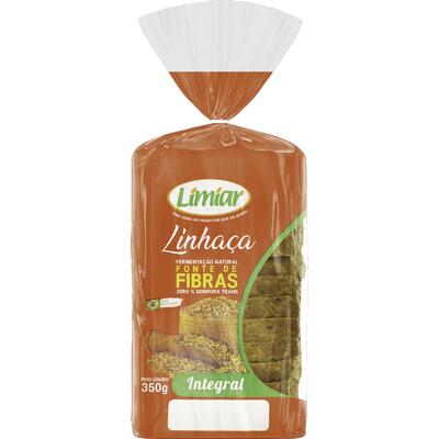 Pão Integral Limiar Fibras Linhaça 350g