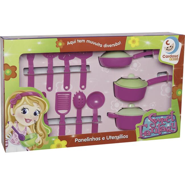 Kit Cardoso Panelinhas e Utensílios un