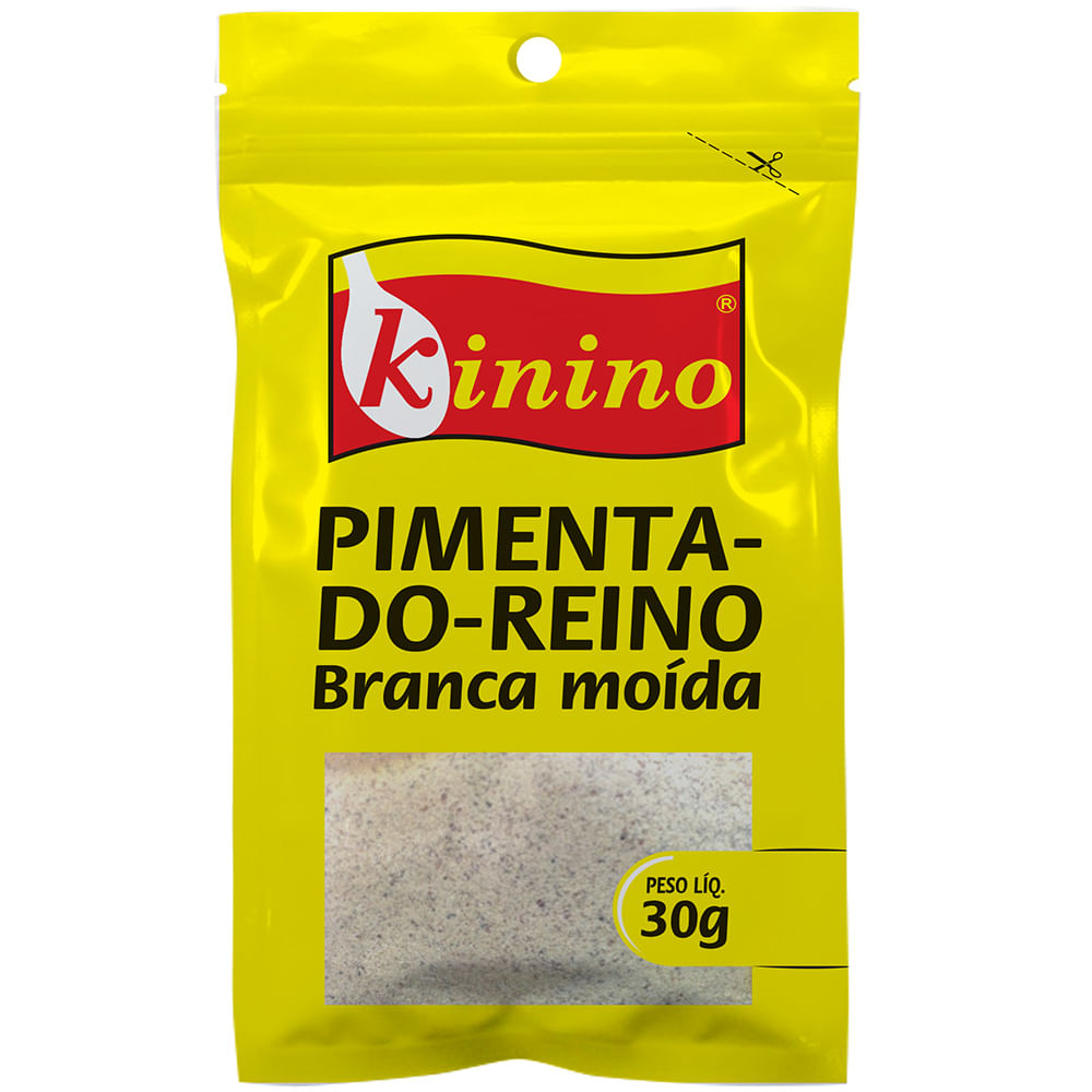 Pimenta-do-Reino Branca Kinino Moída 30g