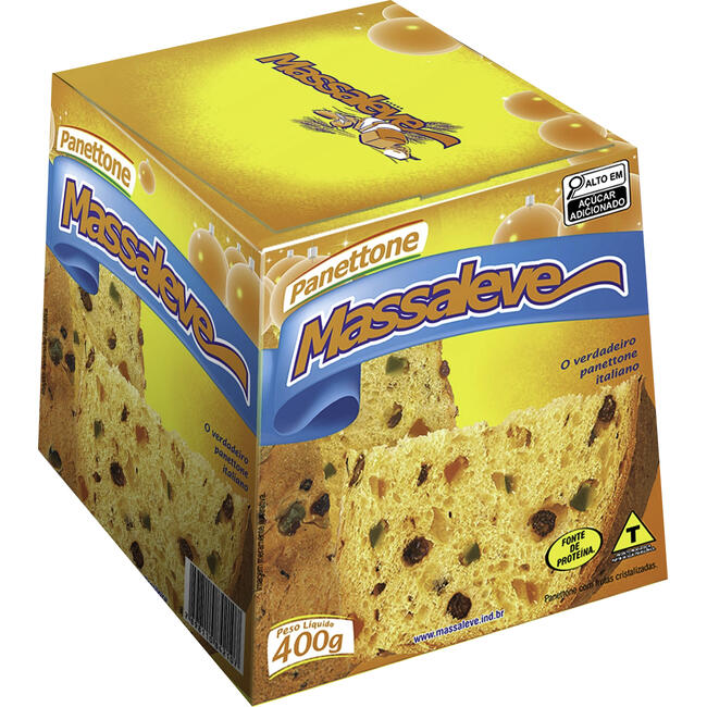 Panettone Massaleve Frutas 400g