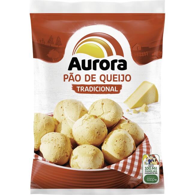 Pão de Queijo Aurora Tradicional 1kg
