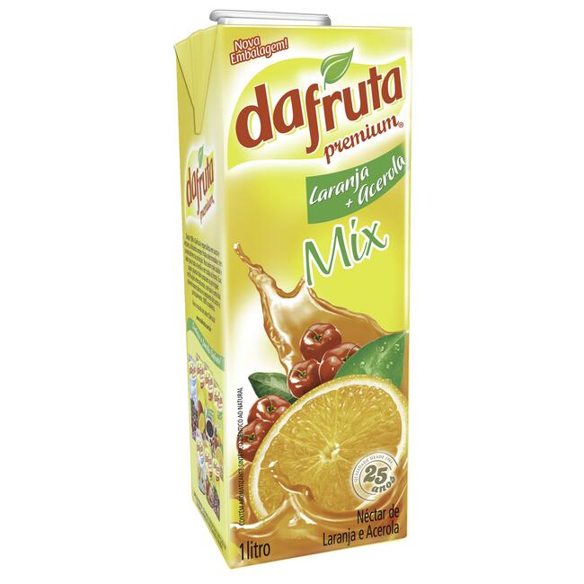 Suco Dafruta Néctar Acerola com Laranja 1L