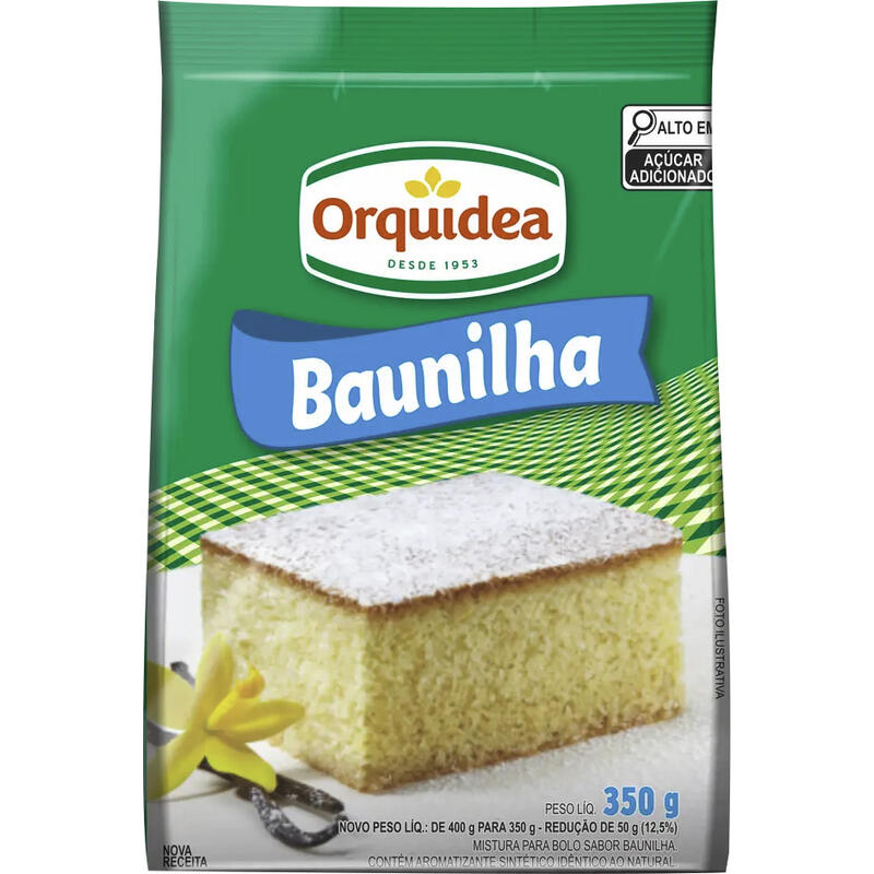 Mistura para Bolo Orquídea Baunilha 350g