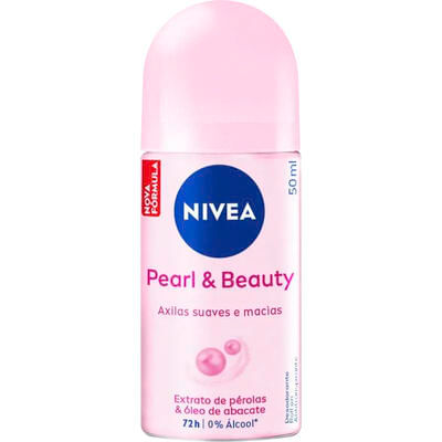 Desodorante Roll-On Nivea Pearl & Beauty 50ml