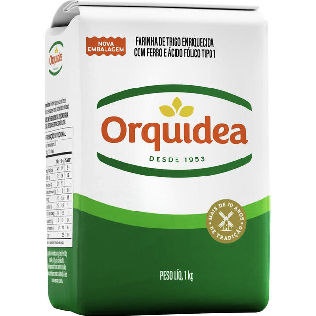 Farinha de Trigo Orquídea Tipo 1 1kg