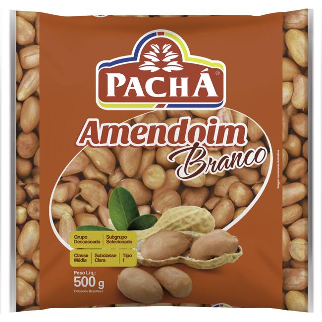 Amendoim Pachá Branco 500g