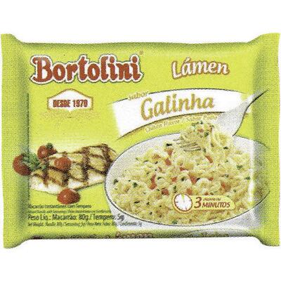 Macarrão Instântaneo Bertolini Galinha 85g