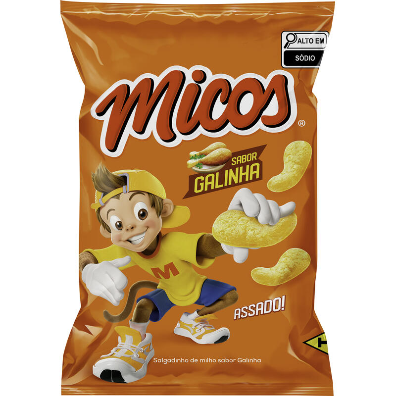 Salgadinho Micos Kids Galinha 30g