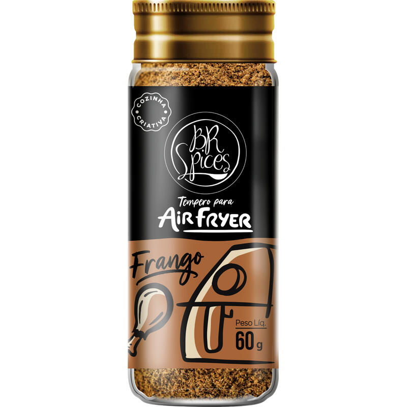 Tempero para Air Fryer Frango BR Spices Vidro 60g