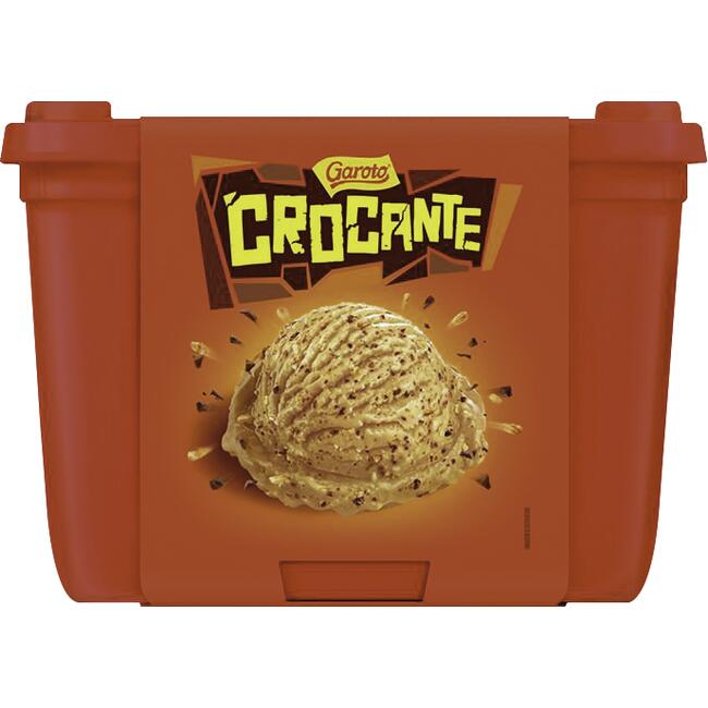 Sorvete Garoto Crocante 1,5L