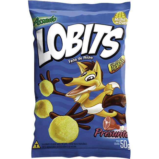 Salgadinho Lobits Presunto 50g