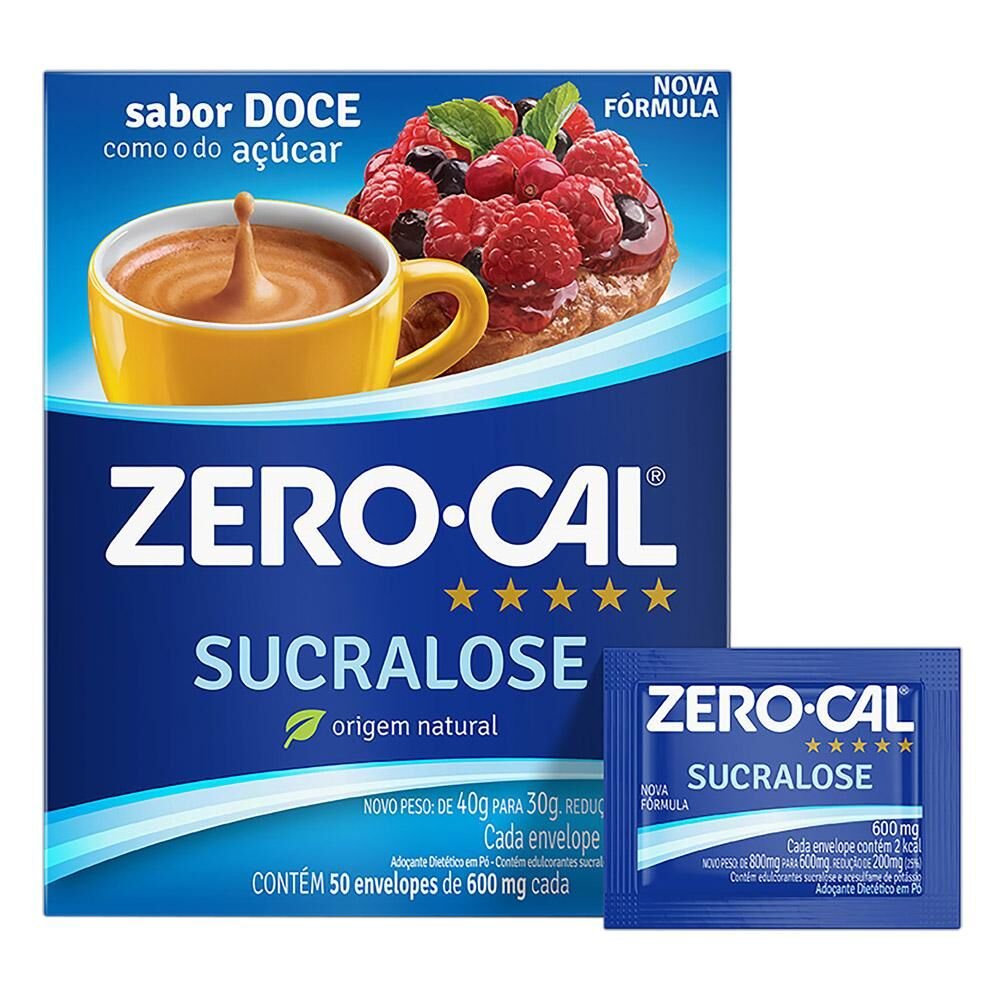 Adoçante em Pó Zero Cal Sucralose 30g