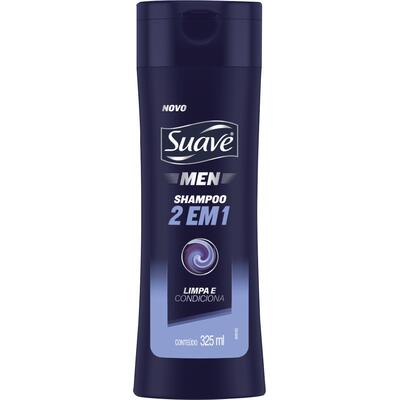 Shampoo Suave 2 em 1 325ml
