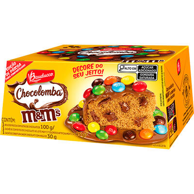 Mini Colomba Bauducco M&M's 100g