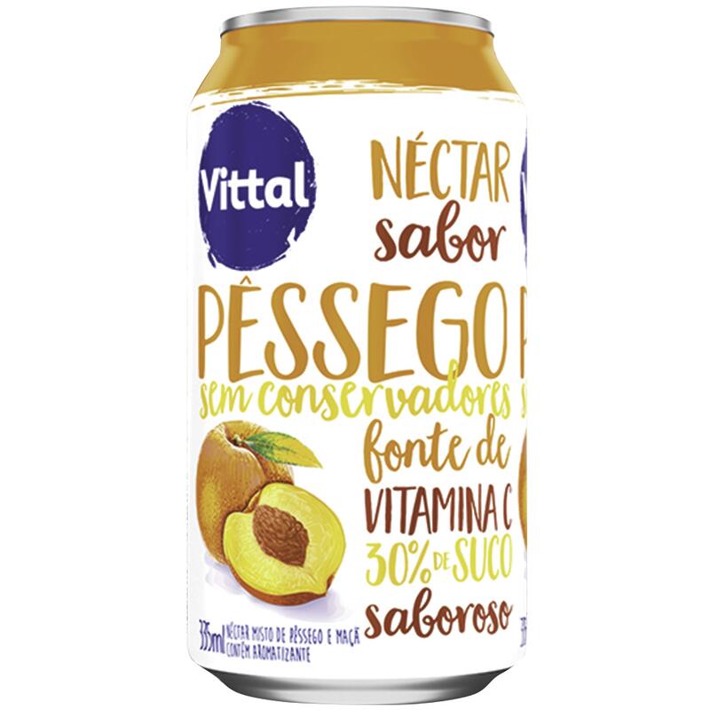 Suco Néctar Vittal Pêssego 335ml