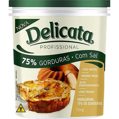 Margarina Delicata Com sal 15kg