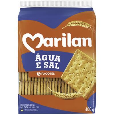 Biscoito Marilan Água e Sal 400g