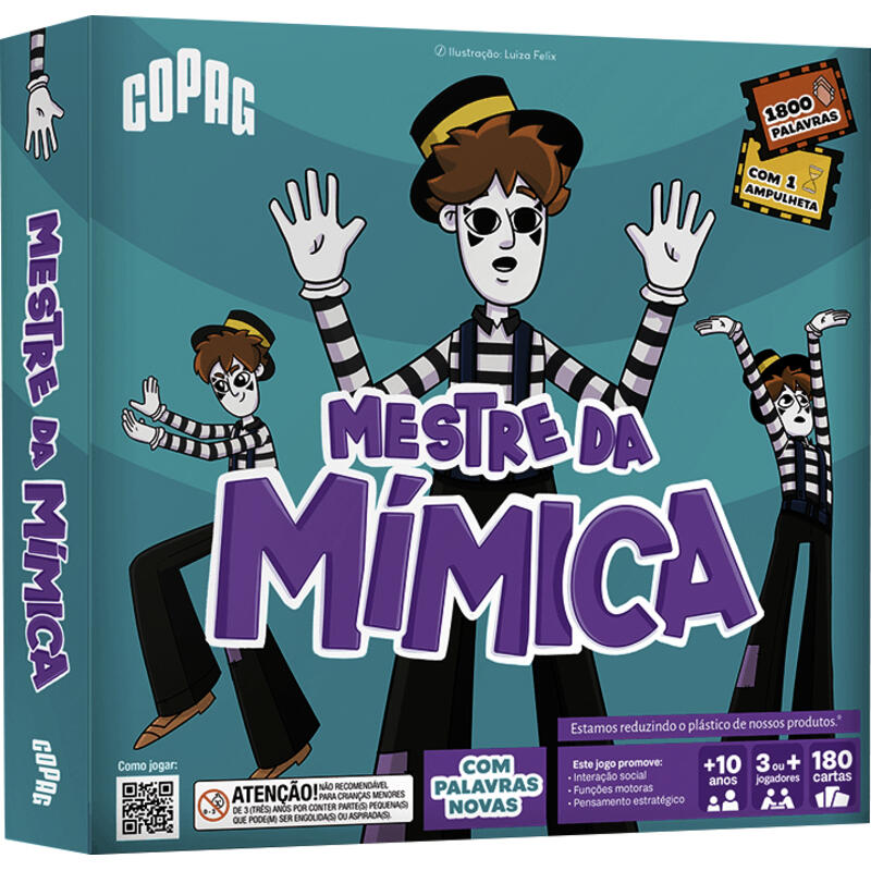 Jogo Copag Mestre da Mímica un