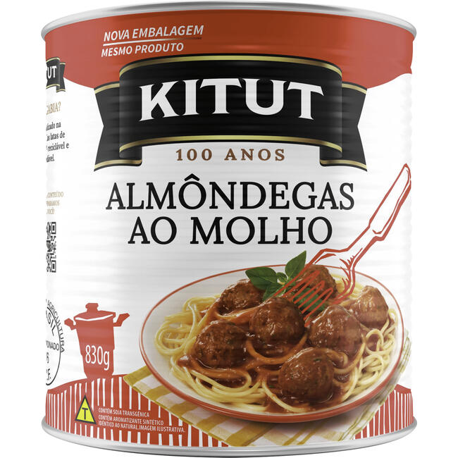 Almôndegas Kitut Ao molho 830g
