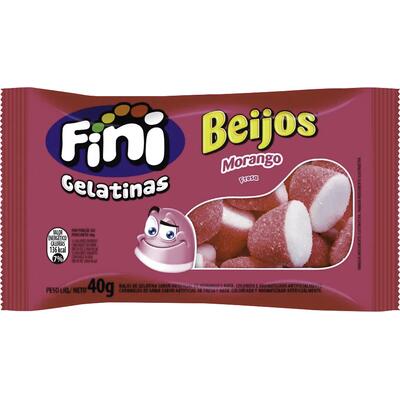 Bala de Gelatina Fini Beijos 40g