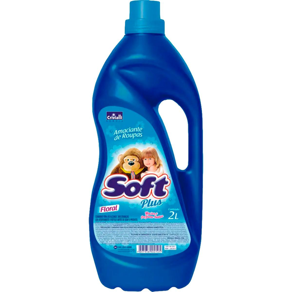 Amaciante Soft Plus Festa das Flores 2L