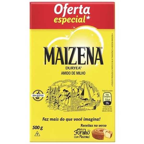 Amido de Milho Maizena 500g - Oferta Especial