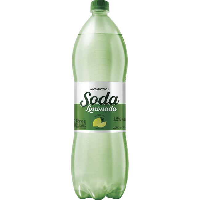 Refrigerante Antarctica Soda Limonada Zero 2L
