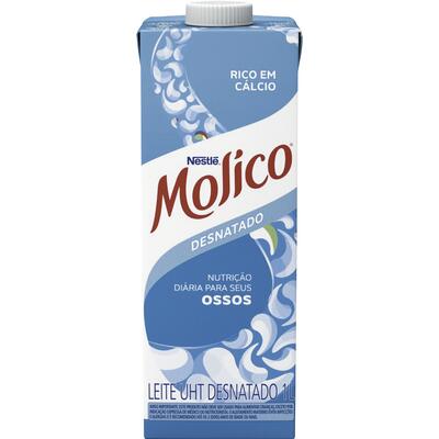 Leite Longa Vida Molico Desnatado 1L