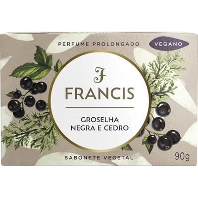 Sabonete Francis 90g - Clássico - Preto