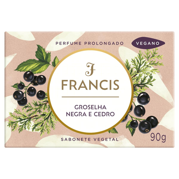 Sabonete Francis 90g - Clássico - Preto