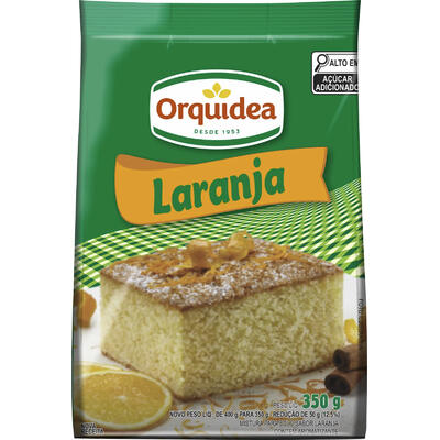 Mistura para Bolo Orquídea Laranja 350g
