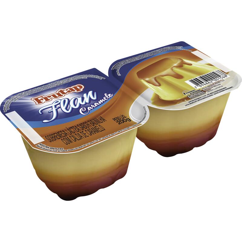 Sobremesa Flan Frutap Caramelo 200g