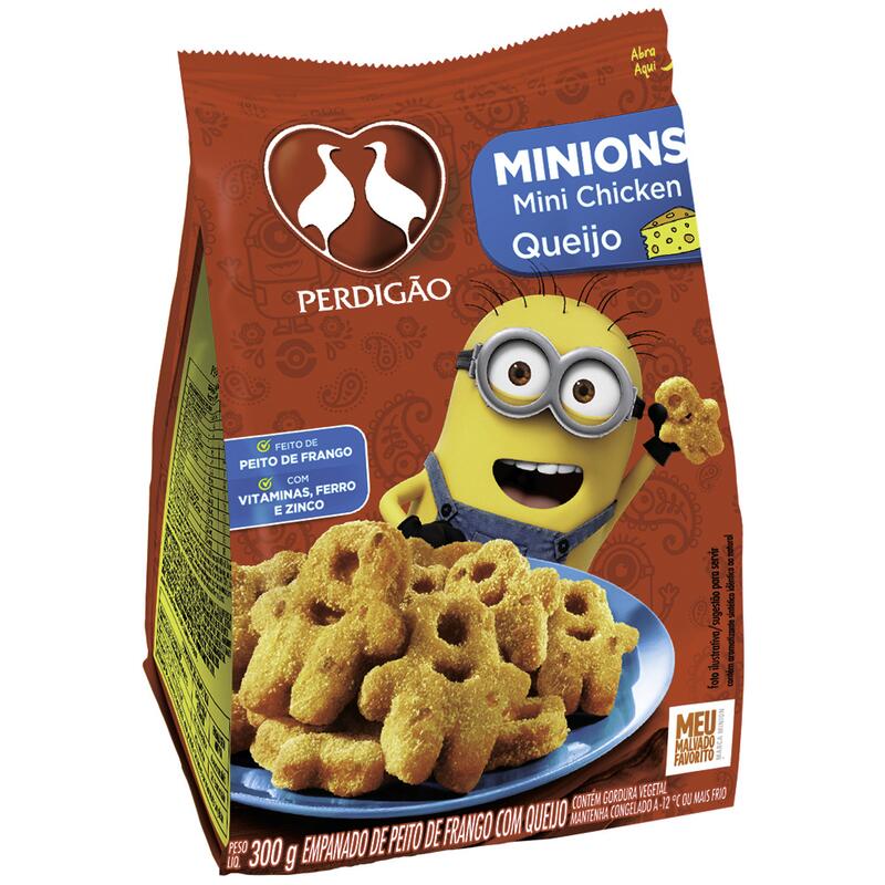 Empanado de Frango Perdigão Minions Queijo 300g