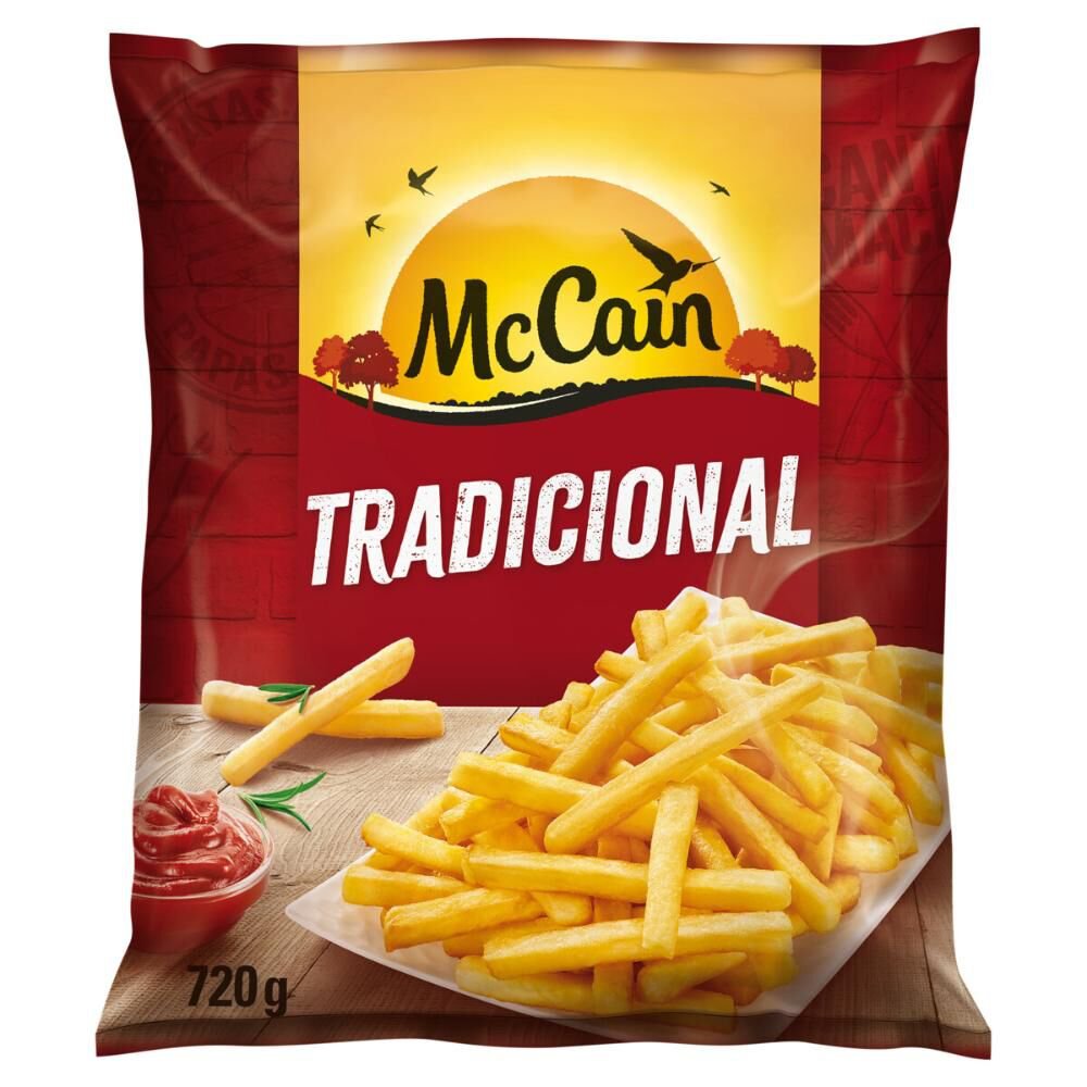 Batata Pré-Frita Tradicional Congelada McCain 720g
