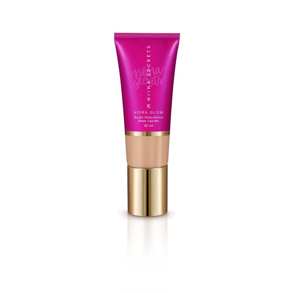 Base Líquida NINNA SECRETS Hidra Glow Cor 25 30ml