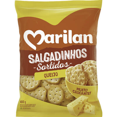 Biscoito Marilan Salgadinhos Queijo 400g