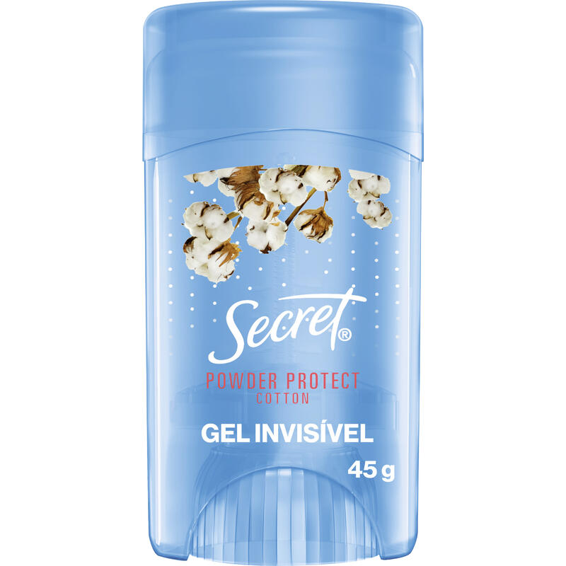 Antitranspirante Gel Powder Protect Cotton Secret 45g
