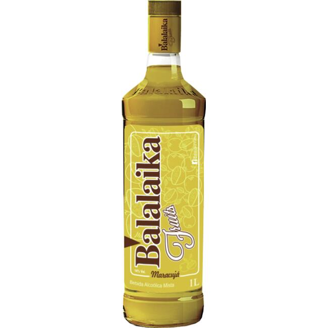 Coquetel Vodka Balalaika Maracujá 1L