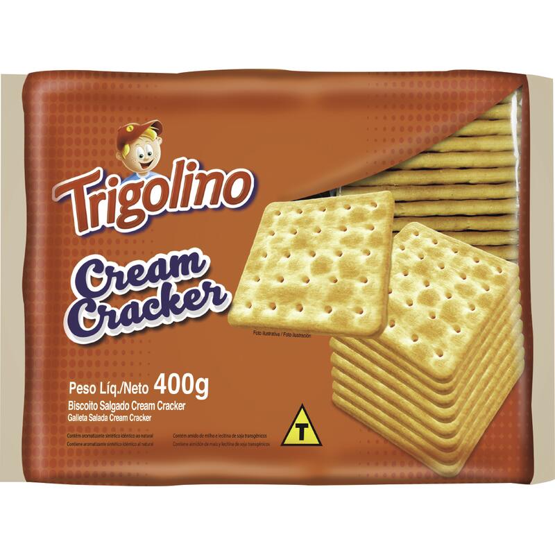 Biscoito Trigolino Cream cracker 400g