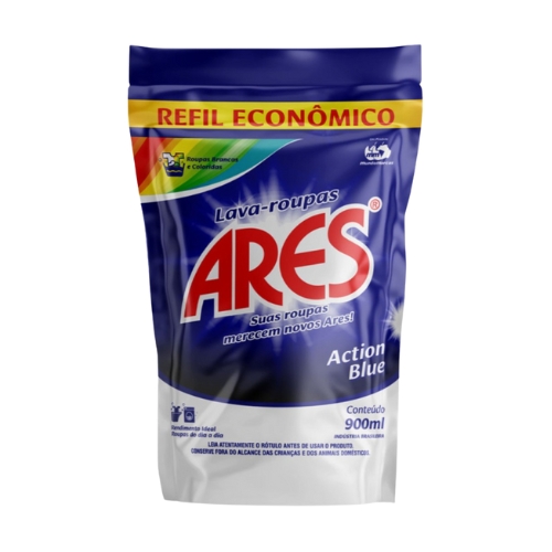 Lava Roupas Liquido Ares Action Blue 900ml