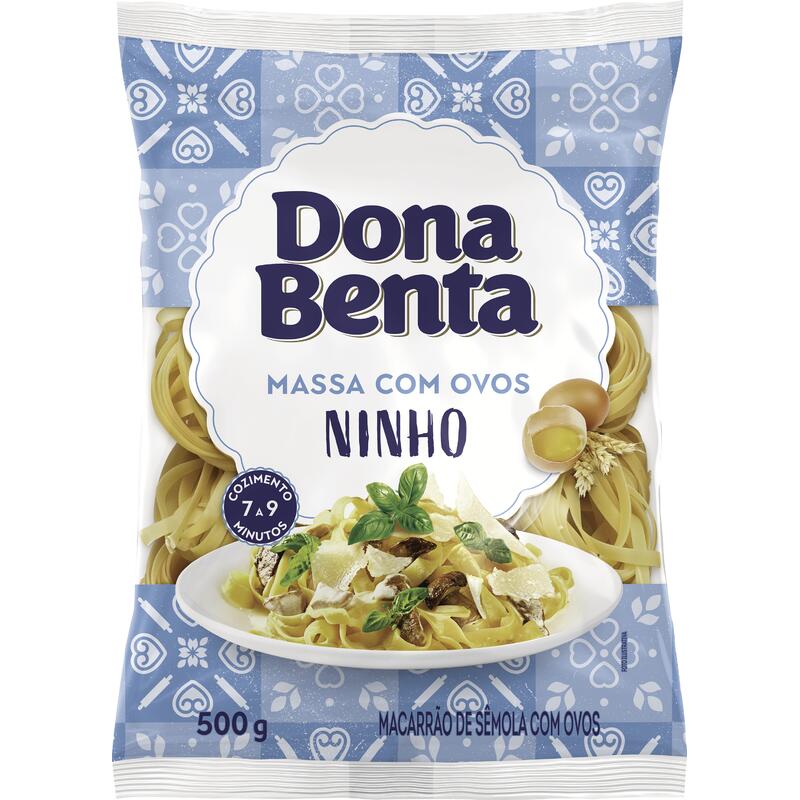 Macarrão com Ovos Dona Benta Ninho 500g