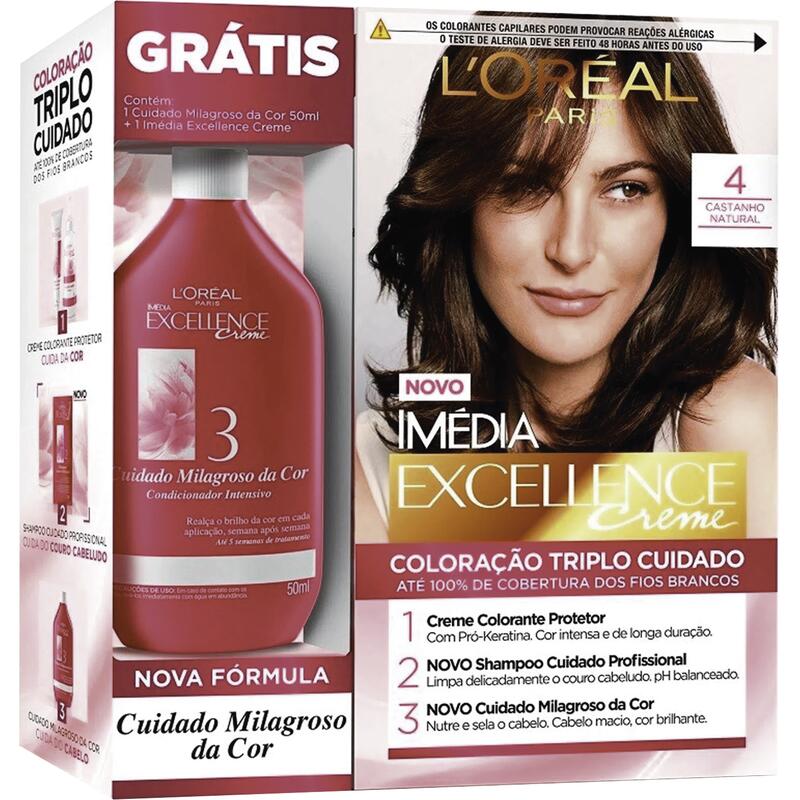 Tintura Imédia Excellence 4.0 Promopack Kit