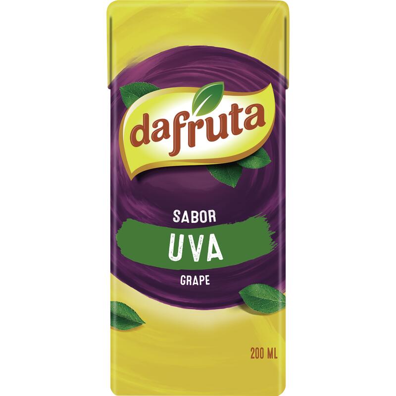 Refresco Líquido Dafruta Uva 200ml