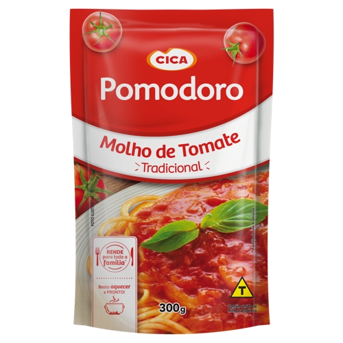 Molho de Tomate Cica Pomodoro Tradicional 300g