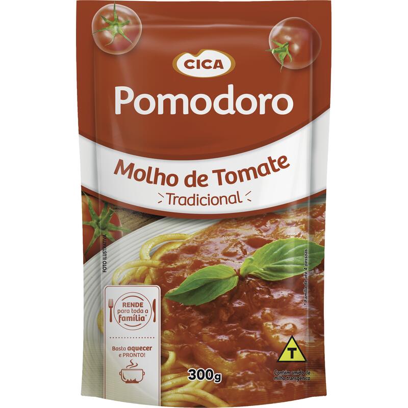 Molho de Tomate Cica Pomodoro Tradicional 300g