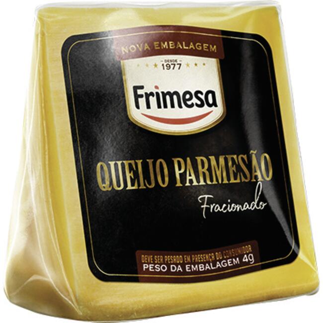 Queijo Parmesão Frimesa Fracionado Preço por quilo na peça