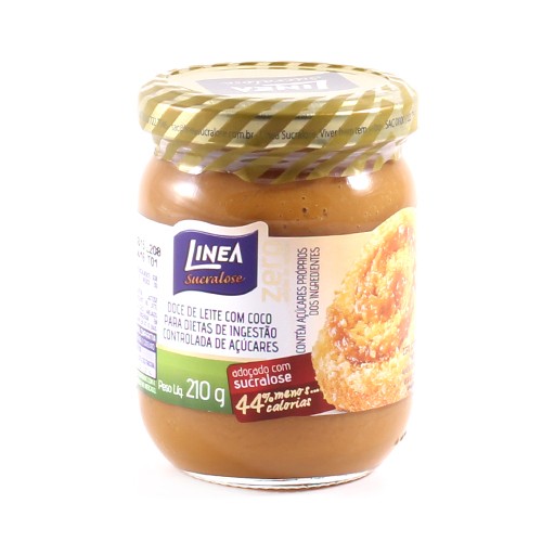 Doce de Leite com Coco Linea Zero Açúcar 210g